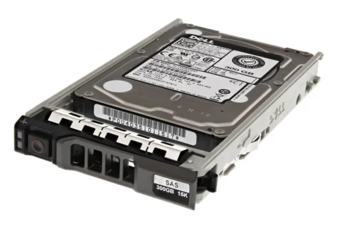 Disco duro DELL HDD de 300GB y 2.5 pulgadas, con interfaz SAS y velocidad de 15K RPM.