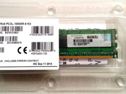 Módulo de memoria HP 16GB DDR3-1333, sellado en su empaque original.