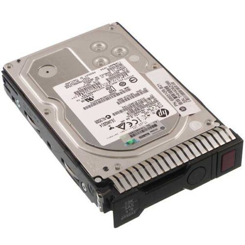 Disco duro HP de 4TB, 6G SATA, 7.2K RPM, formato 3.5 pulgadas para servidores.