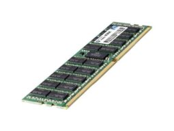 Módulo de memoria RAM HP de 16 GB 2Rx4 PC4-2133P, vista en ángulo sobre fondo blanco.