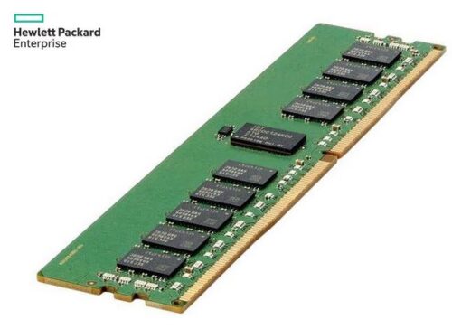 Modulo de memoria HPE DDR4 de 16GB a 2666MHz, componente único en fondo neutro.