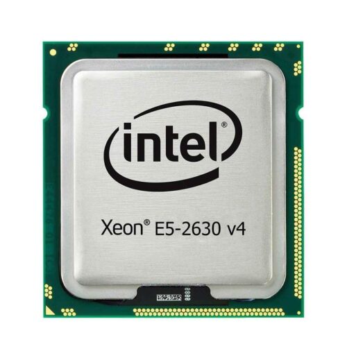 Procesador Intel Xeon E5-2630 v4 en vista superior, ideal para estaciones de trabajo HP.